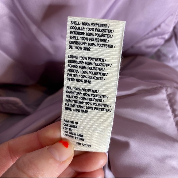 Free People Lilac Puffer Jacket - Picture 13 of 14